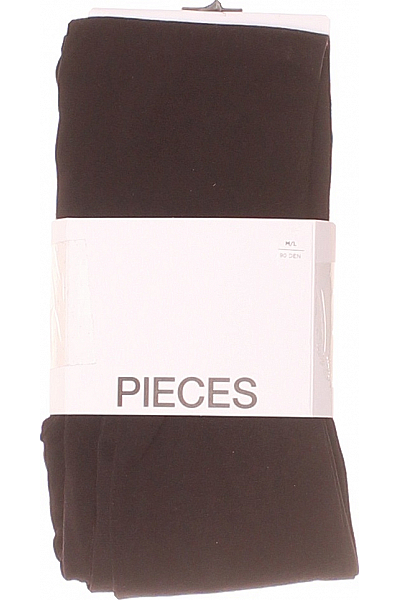 PIECES Dámské Silonky Černé Outlet Vel. M/L