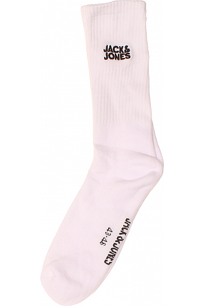  Ponožky Bílé JACK & JONES Outlet Vel. 43/46