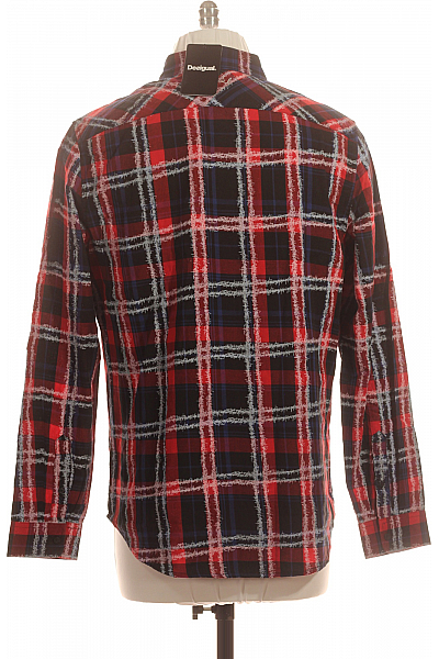 DESIGUAL Pánská Košile Červená Vel.  XL