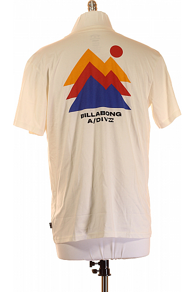 Pánské Tričko Béžové BILLABONG Outlet Vel. L