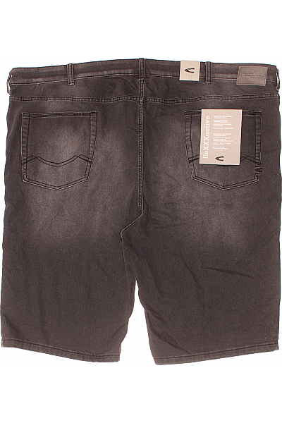 Camel Active Riflové Pánské Kraťasy Černé Outlet