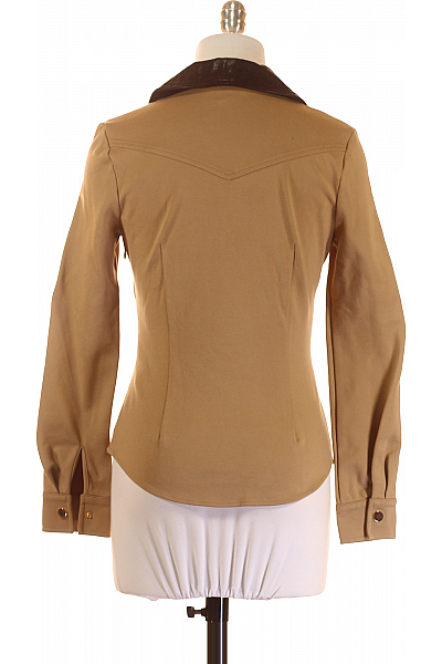  Halenka Jednobarevná Hnědá Karen Millen Vel. 36