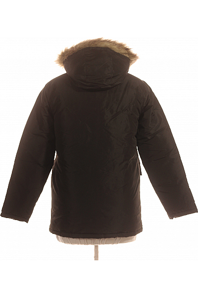 Zimní Pánská Bunda Polyesterová Černá JACK & JONES