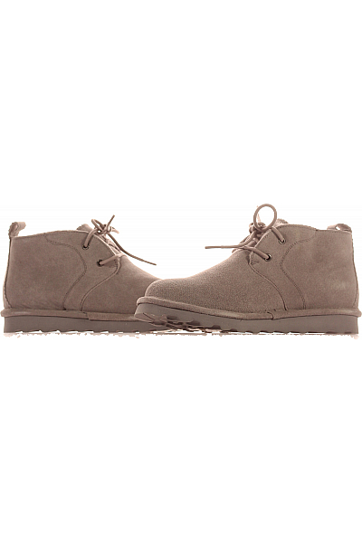 Dámské Válenky Kožené Šedé Bearpaw Vel. 40