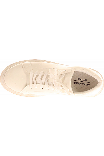 Pánské Boty 1253 1144 Bílé JACK & JONES Second hand Vel. 46