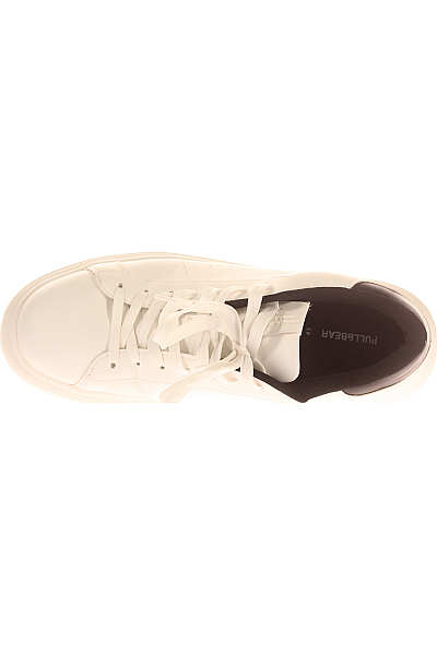 Pánské Boty 12491673 Bílé PULL&BEAR Second hand