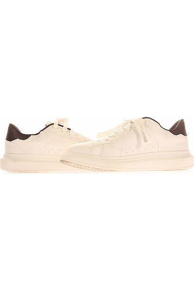 Pánské Boty 12491673 Bílé PULL&BEAR Second hand