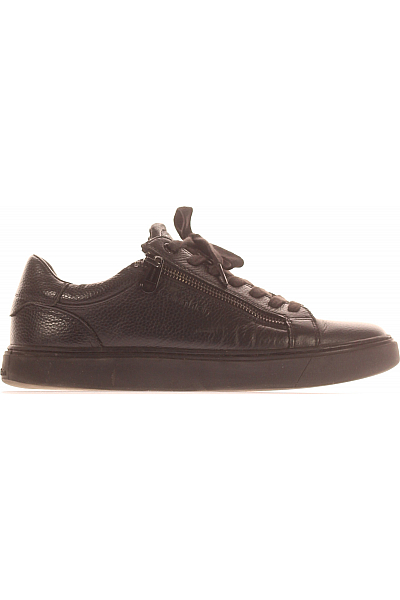 Calvin Klein Pánské Tenisky HM0HM01475 Kožené Černé Vel.  42