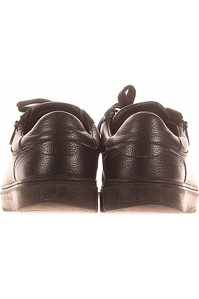 Calvin Klein Pánské Tenisky HM0HM01475 Kožené Černé Vel.  42