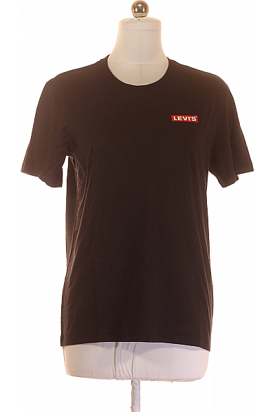 LEVIS Dámské Tričko Černé Second Hand Vel. L