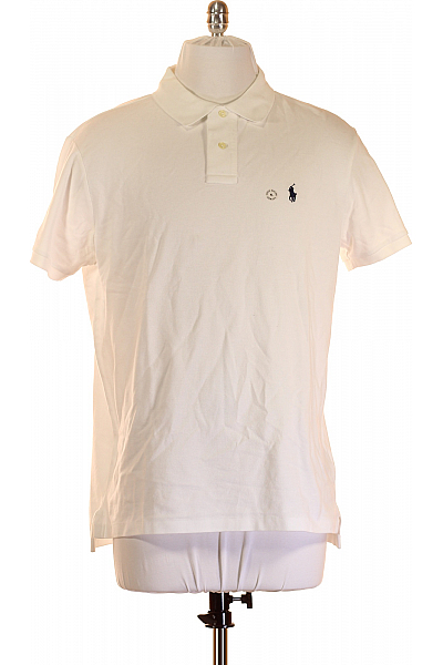 Pánské Tričko S Límečkem Bílé POLO CLUB Royal Berkshire Vel. XL