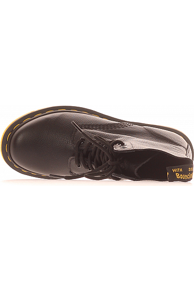 Dr.Martens Dámské Boty Kožené Černé Outlet Vel.  37