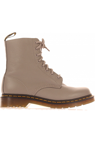 Dr.Martens Dámské Kotníkové Boty Kožené Šedé