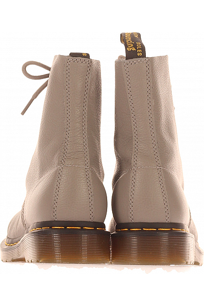 Dr.Martens Dámské Kotníkové Boty Kožené Šedé