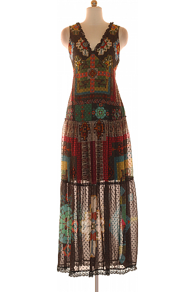 Letní  Šaty Barevné DESIGUAL Vel.  40