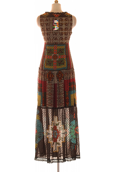 Letní  Šaty Barevné DESIGUAL Vel.  40
