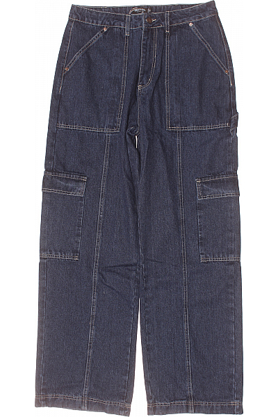 Bootcut Dámské Džíny Modré Nasty Gal Vel.  40