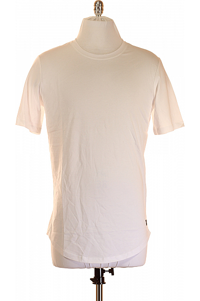 JACK & JONES Pánské Tričko Bílé Vel. L
