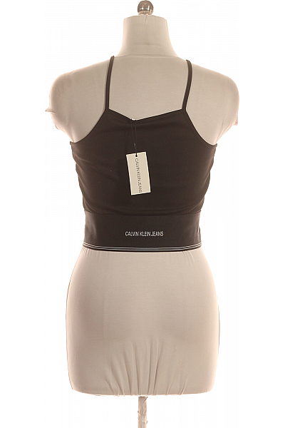 Calvin Klein Dámské Tričko Černé Vel. M