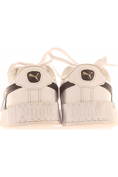 Puma Dámské Boty 400365-03 Kožené Bílé
