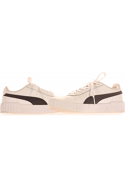 Puma Dámské Boty 400365-03 Kožené Bílé