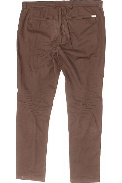 Pánské Kalhoty Hnědé JACK & JONES Second hand Vel. 34/36