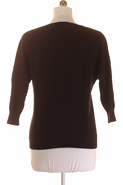 Dámský Svetr Kašmírový Černý PERFECT CASHMERE Vel. 40