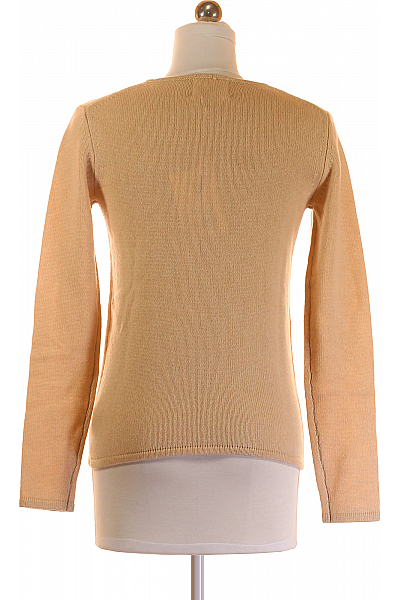 Just Cashmere Dámský Pulovr Kašmírový Béžový Vel. 36