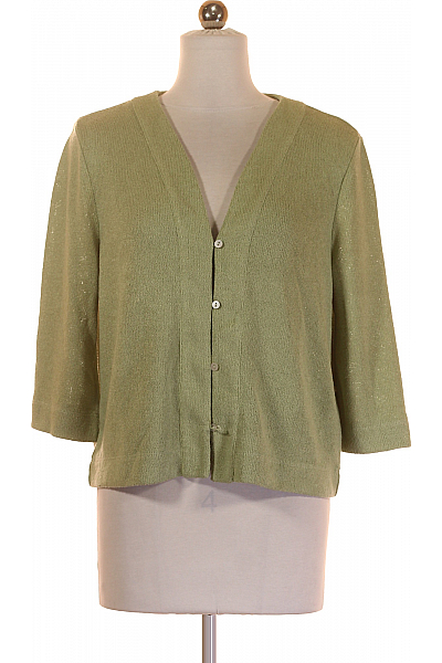 Dámský Cardigan Zelený Vel. 36