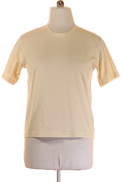 Pánské Tričko Béžové JACK & JONES Vel. M