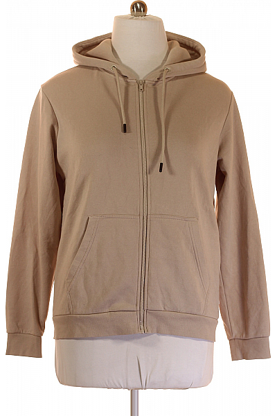 JACK & JONES Pánská Mikina Na Zip Béžová Vel. L