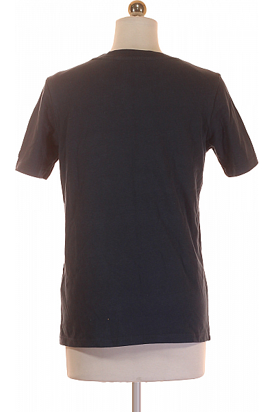 SUPERDRY Dámské Tričko s Potiskem Modré Second hand Vel. 36