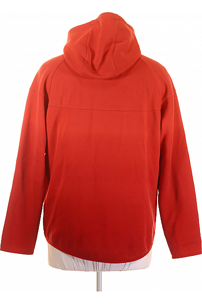 Nike Dámská Mikina Rozepínací Červená Second hand Vel. XL