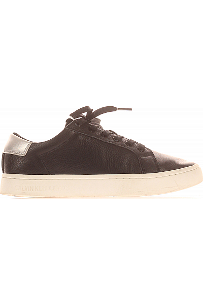 Dámské Tenisky 12281374 Kožené Černé Calvin Klein Vel. 40