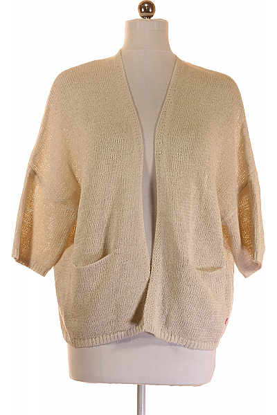 LIEBLINGSSTÜCK Dámský Cardigan Lněný Béžový Vel. 40