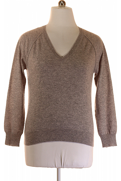 Just Cashmere Dámský Pulovr Kašmírový Šedý Outlet Vel. XXL