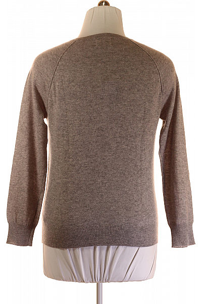 Just Cashmere Dámský Pulovr Kašmírový Šedý Outlet Vel. XXL