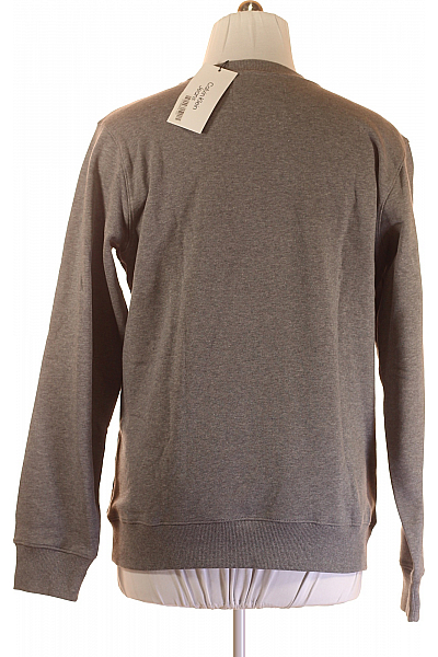 Pánská Mikina Bez Zapínání Šedá Calvin Klein Vel. XL