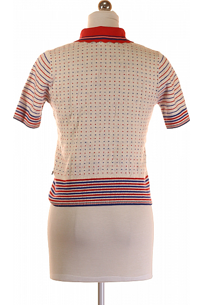 Dámské Polo Tričko Bílé Scotch & Soda Second hand Vel. M