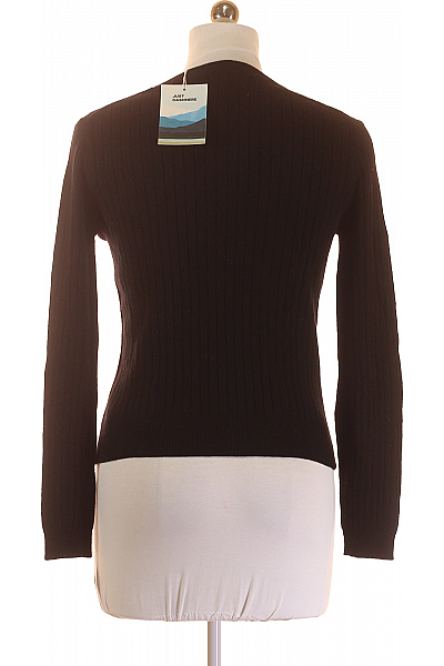 Just Cashmere Dámský Pulovr Kašmírový Černý Vel. XXL