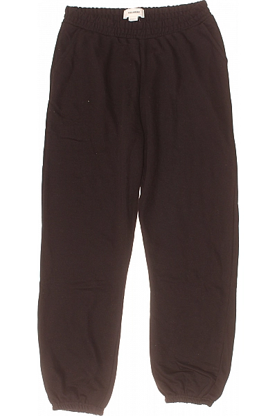 PULL&BEAR Pánské Tepláky Černé Vel. XL
