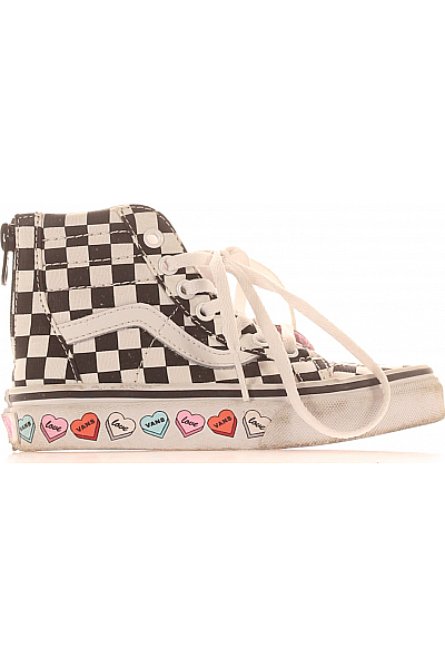 Dětské Boty Černobílé Vans Second hand