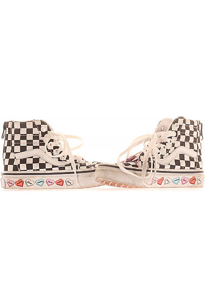 Dětské Boty Černobílé Vans Second hand
