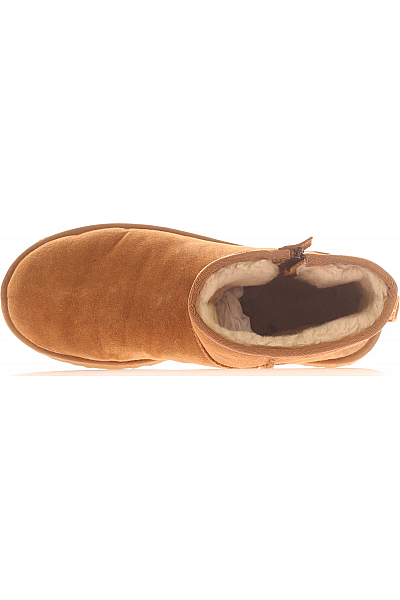 Dámské Boty Kožené Hnědé UGG Vel.  41