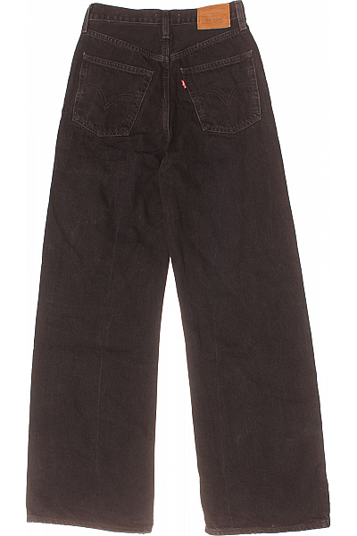 Bootcut Dámské Džíny Černé LEVIS Vel. 26