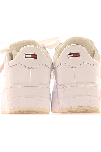 Dámské Boty EN0EN01504 Kožené Bílé TOMMY HILFIGER Vel.  41
