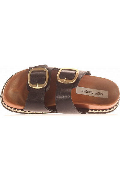 Steve Madden Dámské Pantofle Černé