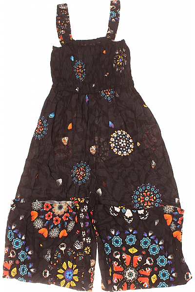 Letní Dámský Overal Černý DESIGUAL Outlet Vel. L