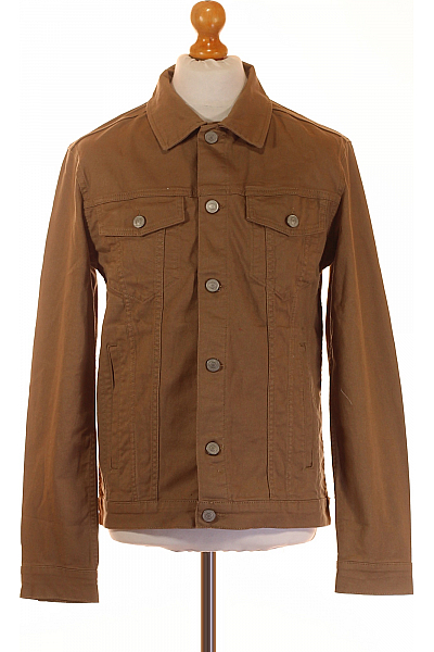 JACK & JONES Pánská Bunda Hnědá Outlet Vel. M