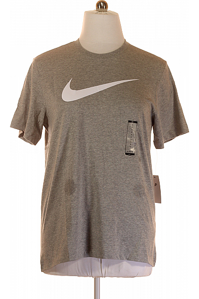 Sportovní Pánské Tričko Šedé Nike Vel. L
